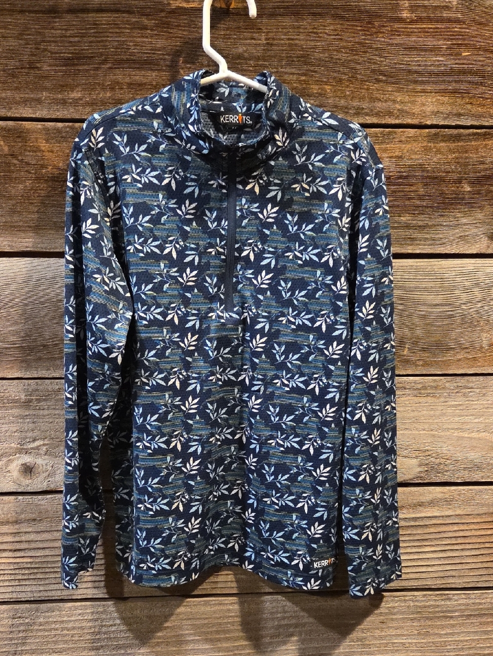 Kerrits Kids Quarter Zip Sun Shirt Size Mefium